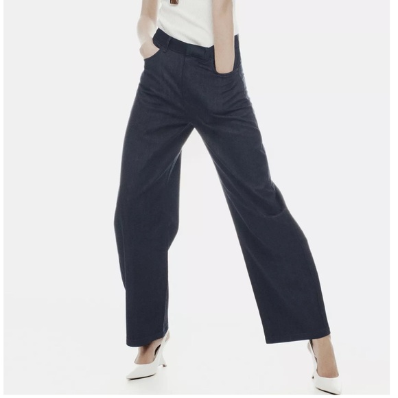 Zara Denim - Zara‎ Collection Barrel High Waist Jeans Size 4